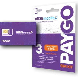 Ultra Mobile Paygo美国实体电话卡